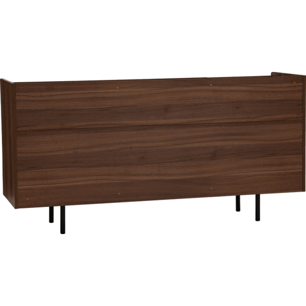 DENVER 1.6M SIDEBOARD  BLACK / WALNUT