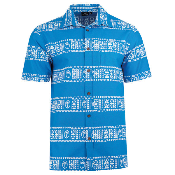 FIJI RUGBY MENS BULA SHIRT - Blue