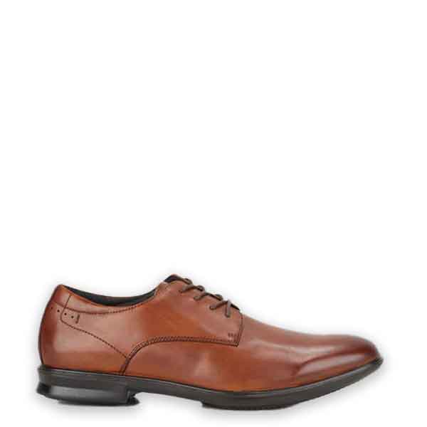 Hush Puppies Men's Cale Tan Burnish Dress Shoes