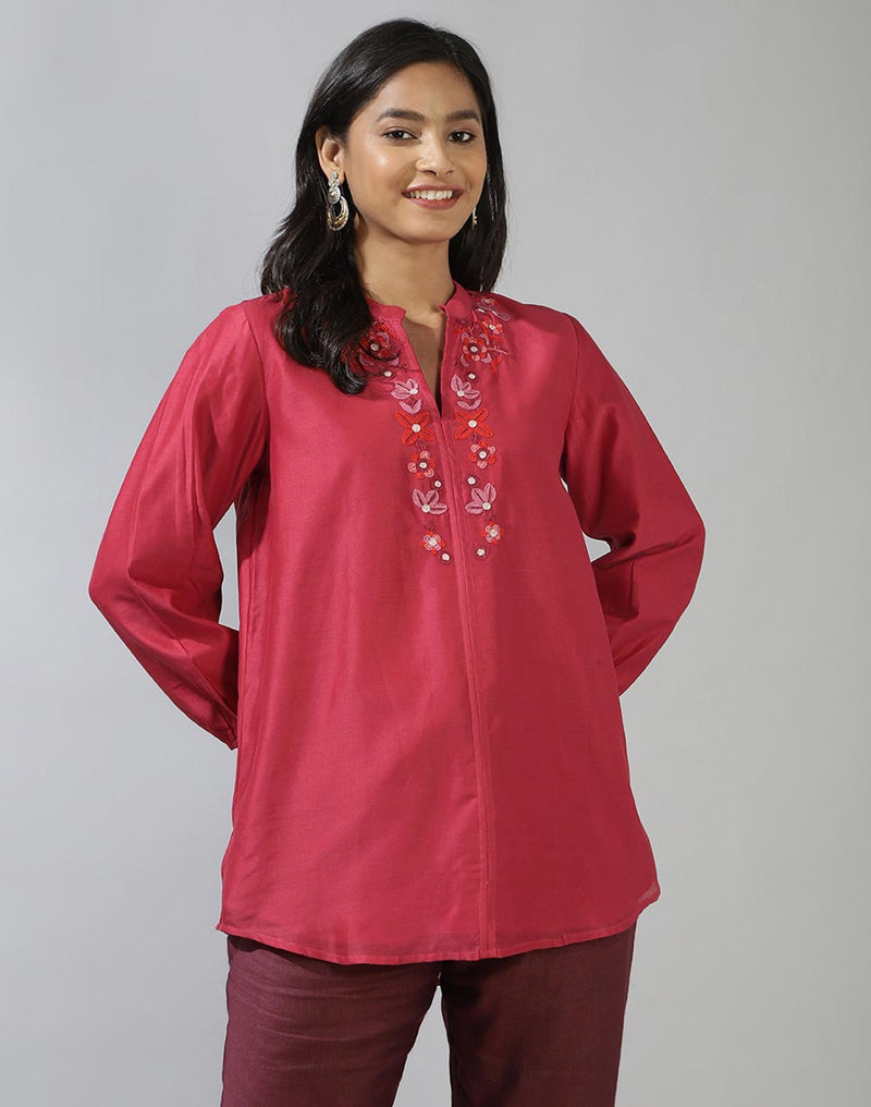 Women Tunics Red
