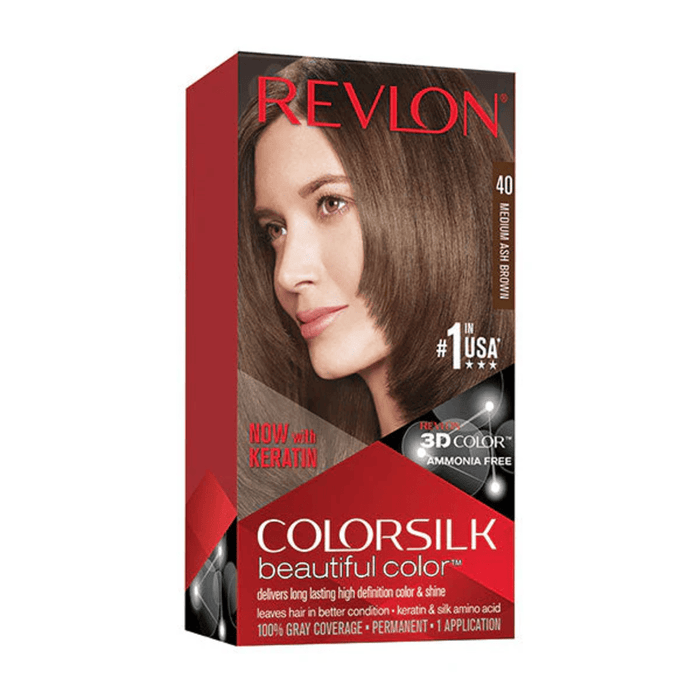 REVLON HAIR COLOR MEDIUM ASH BROWN