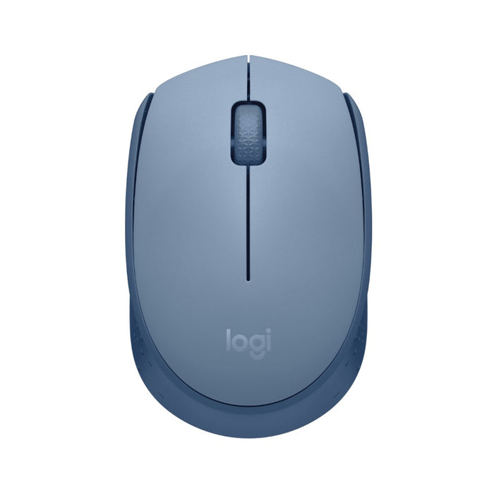 Logitech M171 Wireless Mouse, Blue-Grey (MC6303)