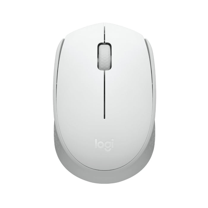 Logitech M171 Wireless Mouse, White (MC6307)