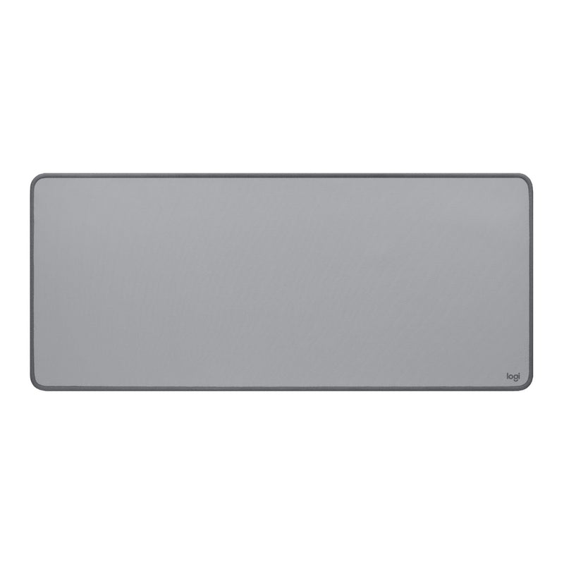 Logitech POP Desk Mat Mouse Pad, Mid Grey (MC9376)