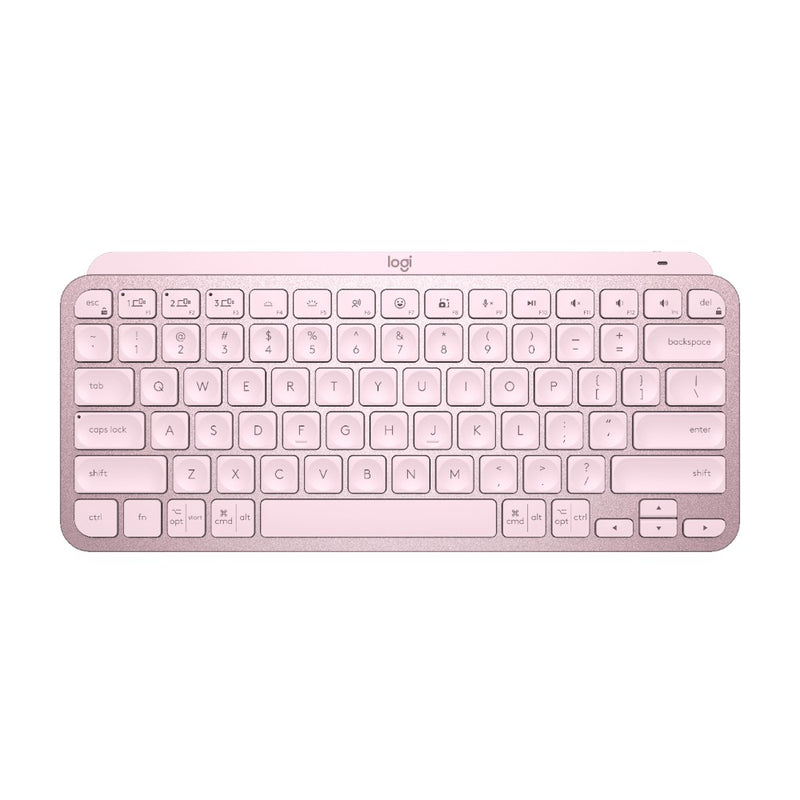 Logitech MX Keys Mini Wireless Keyboard, Pink (KB2603)