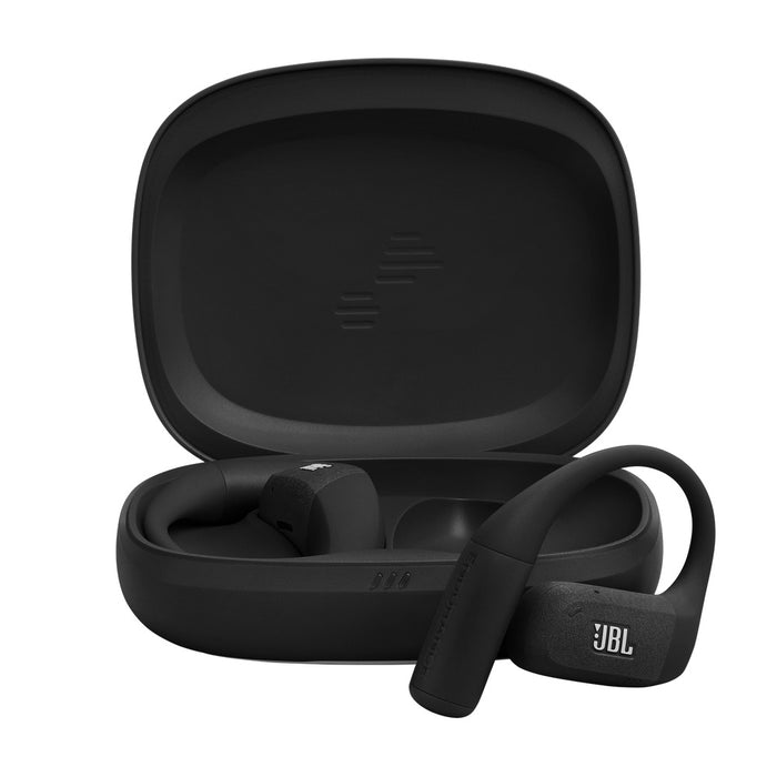 JBL Endurance Zone True Wireless Open-Ear Headphones, Black (JBLENDUZONEBLKL)