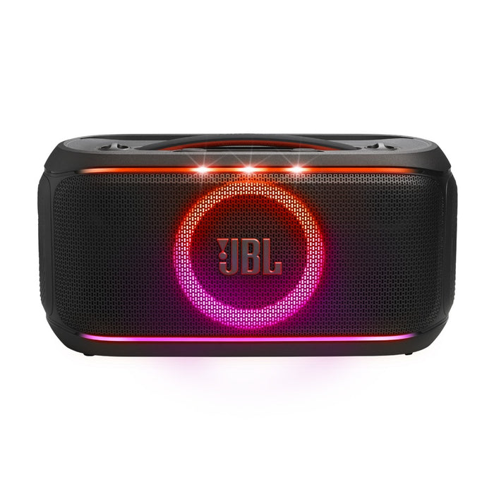 JBL PartyBox On-The-Go 2 Portable Party Speaker with AI Mics, Black