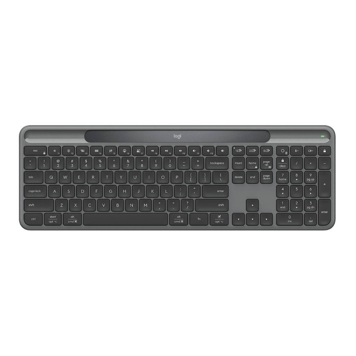 Logitech Signature Slim Solar+ K980 Wireless Keyboard, Graphite (KB2642)