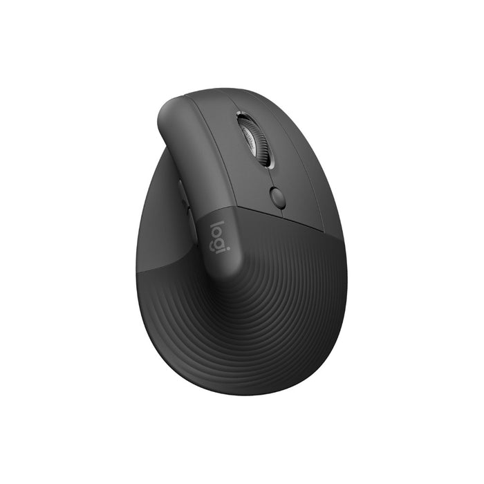Logitech Lift Vertical Ergonomic Mouse, Graphite (MC6457)