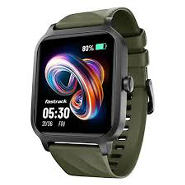 Fastrack Revolt Copper/Green Strap Unisex Smartwatch